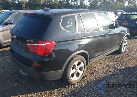 2011 BMW X3 xDrive28I from USA, damaged, VIN 5UXWX5C57BL708613